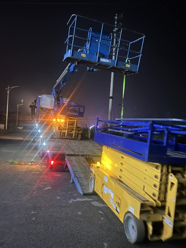 Lưu Ý Khi Thuê Xe Boom Lift Cho Công Trình Nhà Xưởng Tại Quảng Ninh