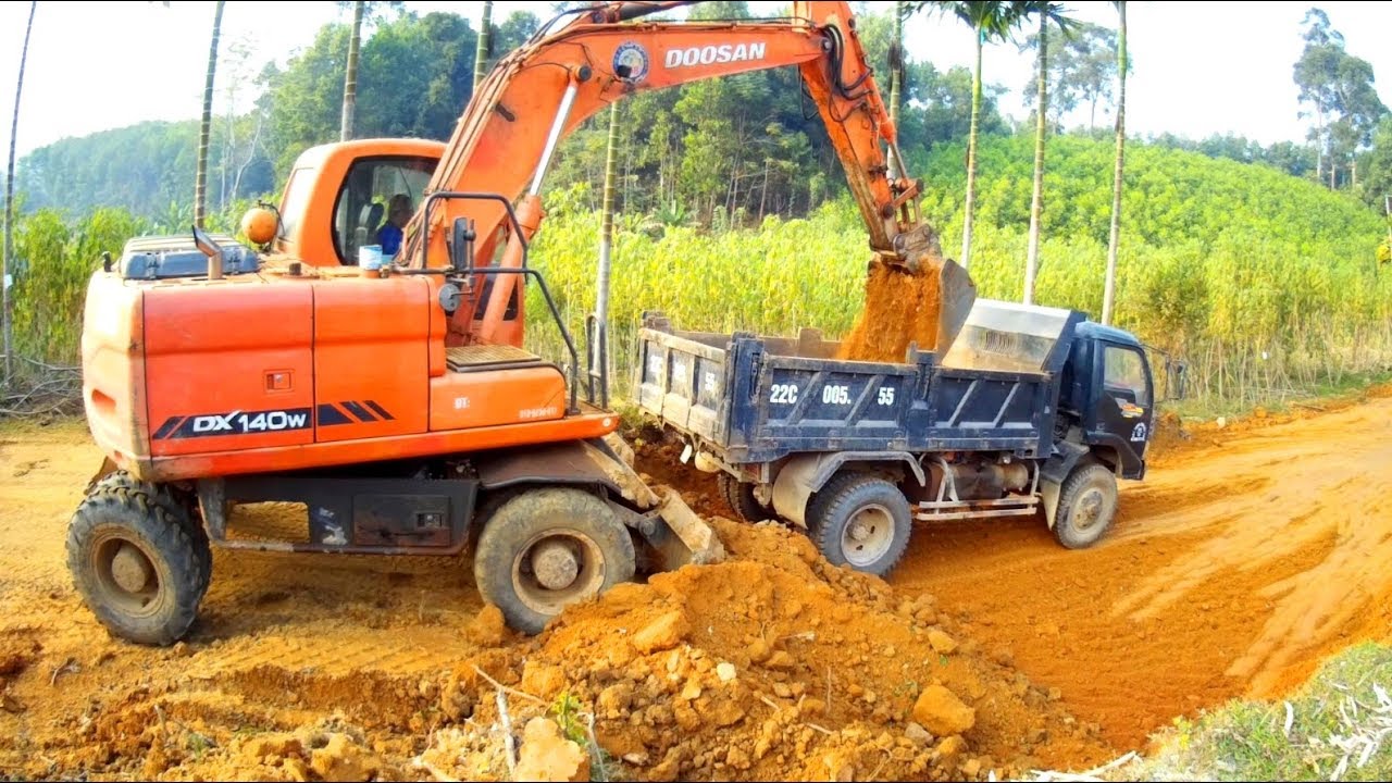 Máy xúc - Cần cẩu